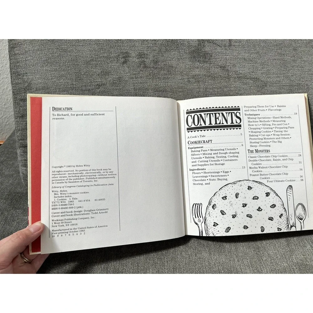 Mrs. Witty's‎ Monster Cookies - hardcover, Helen Witty, 1983